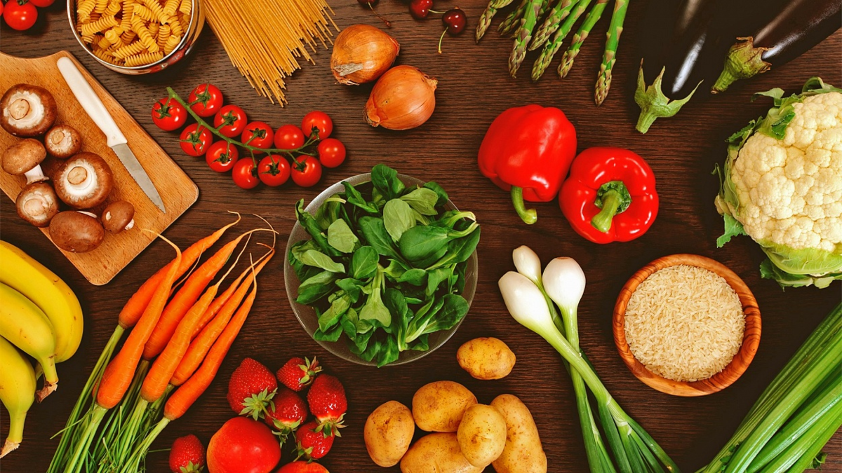 Estilo de vida saludable y alimentos equilibrados